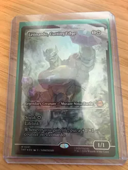 Leonardo, Cutting Edge Showcase Teenage Mutant Ninja Turtles Foil 281 - Image 1