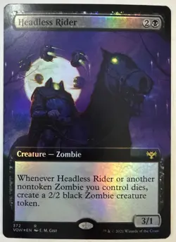 Headless Rider (Extended Art) Innistrad: Crimson Vow Foil - Image 1