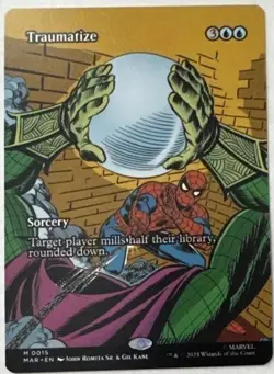 Traumatize (Borderless) Marvel Universe Eternal-Legal Regular Spider-Man Mtg - Image 1