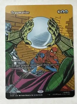 Traumatize (Borderless) Marvel Universe Eternal-Legal Regular Spider-Man Mtg - Image 2