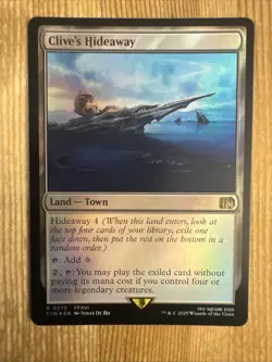 MTG magic 1x Clive's Hideaway FOIL (M/NM) Final Fantasy - Image 1