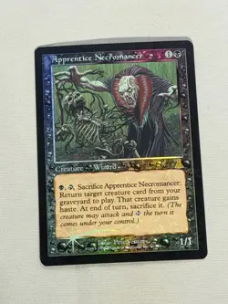 MTG FOIL Apprentice Necromancer Urza's Destiny Magic the Gathering - Image 1