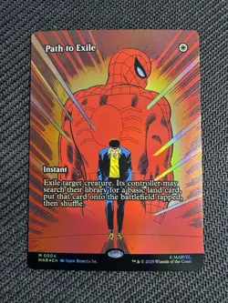 Magic The Gathering Path to Exile (Borderless) Marvel Universe Eternal Foil - Image 1