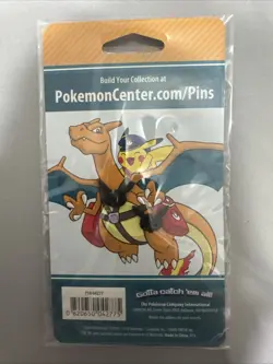 Special Delivery Charizard Pin w/ Pikachu Pokemon Center Exclusive - Image 3