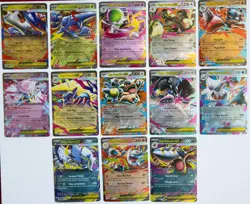 Pokemon Card Lot Mega Evolution 13 Cards - Image 1