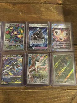 Pokemon Holo EX 10 Card Lot/ Mega Sharpedo SIR Phantasmal Flames - Image 3
