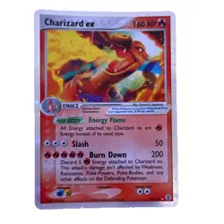 Pokemon Charizard ex 105/112 Ultra Rare Holo EX FireRed & LeafGreen 160 HP - Image 2