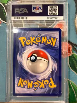 1999 POKEMON PIKACHU #4 - BLACK STAR PROMO - WB MOVIE PROMO - NM / Mint - PSA 8 - Image 2
