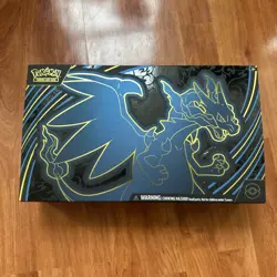 MEGA CHARIZARD ex UPC Play Mat, Dice, Deck Box & Coin Pokemon TCG Accessories - Image 1