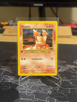 Slugma 82/105 Pokemon Neo Destiny Regular Non Holo 1st Edition - Image 1