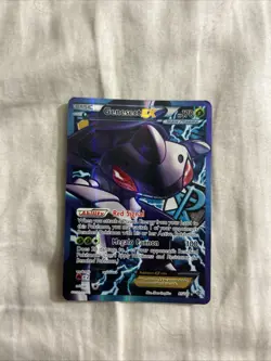 Pokemon Genesect EX TCG Full Art Ultra Rare Holo Card Plasma Blast 97/101 - Image 1