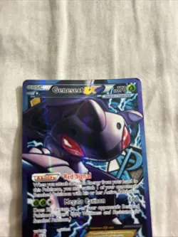 Pokemon Genesect EX TCG Full Art Ultra Rare Holo Card Plasma Blast 97/101 - Image 3
