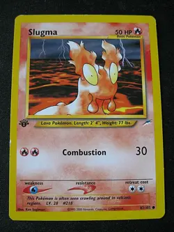 SLUGMA 2002 POKEMON Neo Destiny 1st Edition #82 Common EX-NM! Vintage - Image 1