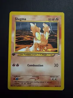 POKEMON TCG SLUGMA 83/105 NEO DESTINY 1ST EDITION COMMON!! - Image 1