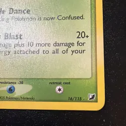 Sunflora 16/115 EX Unseen Forces - Stamped Holo - MP - Pokemon TCG - Image 5