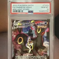 Pokemon Umbreon VMAX TG23/TG30 Brilliant Stars Trainer Gallery Ultra Rare PSA 10 - Image 3