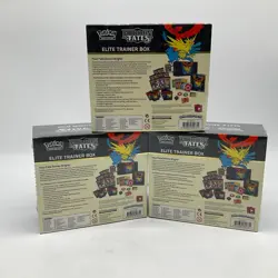 Lot of (3) Pokemon TCG Hidden Fates Elite Trainer Box Factory Sealed - Image 2