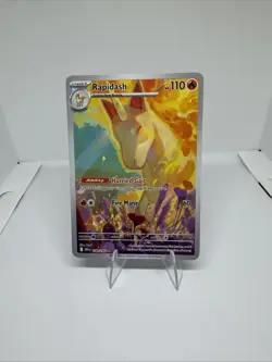 Pokemon TCG Rapidash Illustration Rare Holo 189/182 NM/M - Image 1