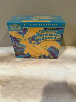 Pokemon TCG Ascended Hero’s & White Flare Elite Trainer Boxes New Sealed Lot - Image 1