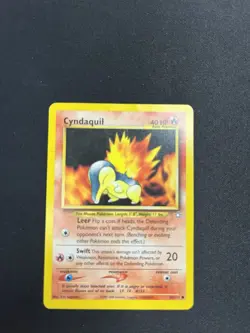 Cyndaquil 56/111 Pokemon Neo Genesis Regular - Image 3