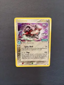Pokemon TCG Forretress 6/115 EX Unseen Forces Stamped Reverse Holo Rare - Image 1
