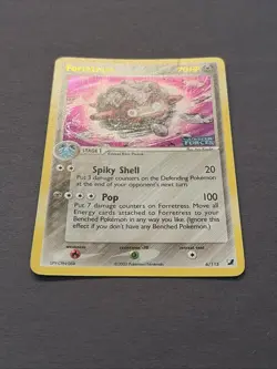 Pokemon TCG Forretress 6/115 EX Unseen Forces Stamped Reverse Holo Rare - Image 3