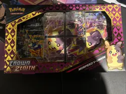 Pokemon TCG Radiant Eevee Go And Morpeko Crown Zenith Premium Collection Box - Image 2