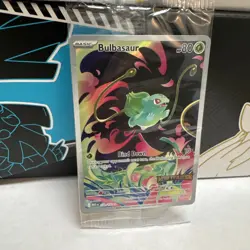 Pokemon Bulbasaur 133/132 English Mega Evolution Stamped Promo SEALED - Image 3