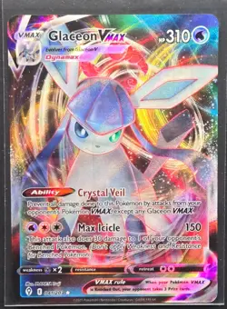 Glaceon Vmax 041/203 Evolving Skies Ultra Rare Pokemon 2021 - Image 1