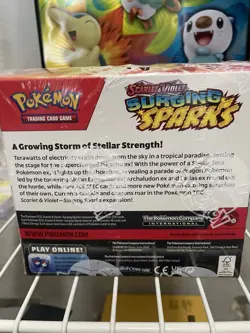Pokemon Scarlet & Violet Surging Sparks Booster Box TCG Factory Sealed 36 Packs - Image 2