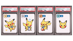 PSA 10 2025 POKEMON TARUKA Pikachu 1st 2nd 3rd 4th Place Round2 Sequential set - Image 1