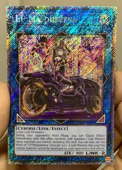 Yugioh I:P Masquerena (Alt Art) RA02-EN042 Platinum Secret Rare NM w/Tracking - Image 1