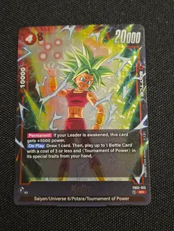 Kefla - FB02-013 SR - Dragon Ball Super Fusion World Blazing Aura - Image 1