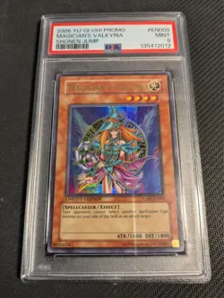 Yugioh Magician's Valkyria JUMP-EN009 Ultra Rare PSA 9 Mint! - Image 1
