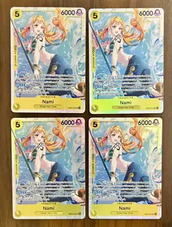 PLAYSET Nami EB03-053 SR One Piece TCG SUPER RARE ENGLISH BRAND NEW - Image 3