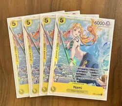 PLAYSET Nami EB03-053 SR One Piece TCG SUPER RARE ENGLISH BRAND NEW - Image 5