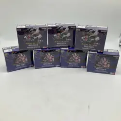 Lot of (7) One Piece EN Royal Blood The Azure Sea's Seven Booster Boxes Sealed - Image 1
