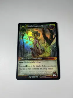 Arisella Daughter of Cenarius Crown Of Heavens World Of Warcraft Wow Double Foil - Image 3