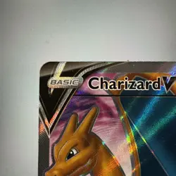 Pokemon card Charizard v SWSH050 Near-Mint condition - Image 3