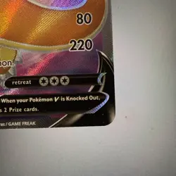 Pokemon card Charizard v SWSH050 Near-Mint condition - Image 5