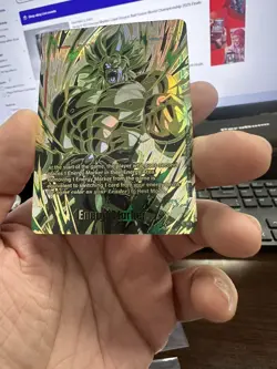 Broly E-103 Energy Marker Card Dragon Ball Fusion World Championship 2025 Finals - Image 1