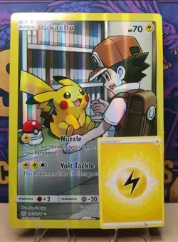 Jumbo Custom Made pokemon Card Pikachu Not Original TCG for Display Only Only - Image 2