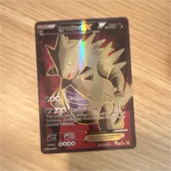 Pokemon Tyranitar EX Full Art Holo Ultra Rare XY Ancient Origins 91/98 Card - Image 1
