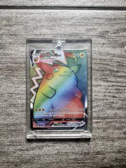 Pokemon Pikachu VMAX 188/185 Vivid Voltage 2020 Secret Rainbow Rare Card TCG - Image 1