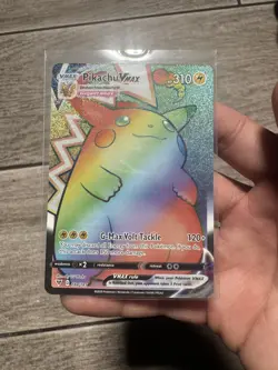 Pokemon Pikachu VMAX 188/185 Vivid Voltage 2020 Secret Rainbow Rare Card TCG - Image 4