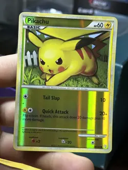 Pikachu 78/123 HeartGold SoulSilver 2010 HGSS Reverse Holo Pokemon Card TCG - Image 3