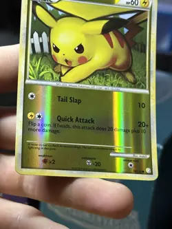 Pikachu 78/123 HeartGold SoulSilver 2010 HGSS Reverse Holo Pokemon Card TCG - Image 5