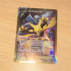 Pokemon Alakazam EX Full Art Holo Secret Rare Fates Collide 125/124 Card - Image 1