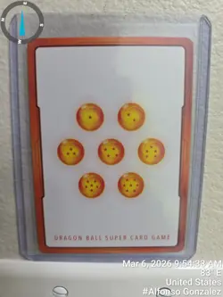 Dragon Ball Super Card Game SB02 Energy Marker E-73* gold Bulma/Kid Goku - Image 5