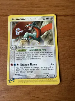 Salamence 19/97 Dragon Regular Rare Pokemon TCG Card - Image 1
